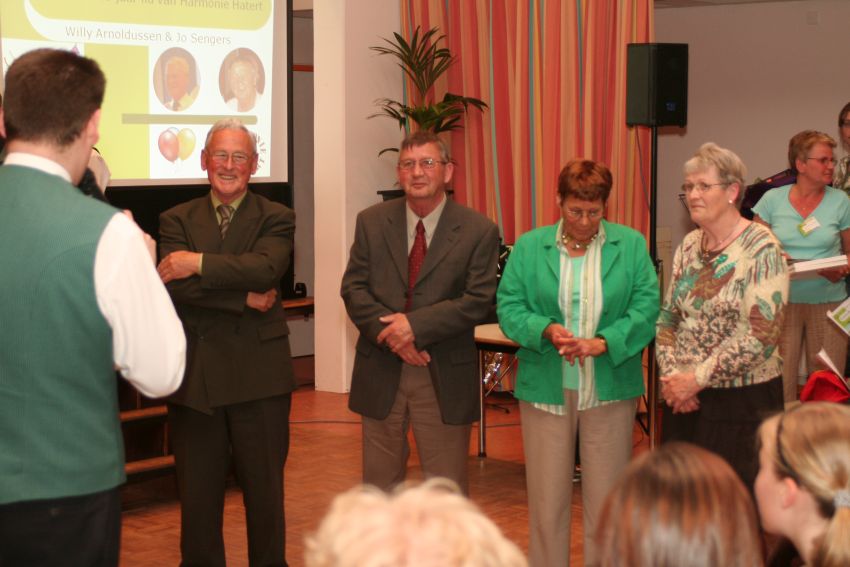 2007 Willy Arnoldusen en Jo Sengers 60 jaar lid