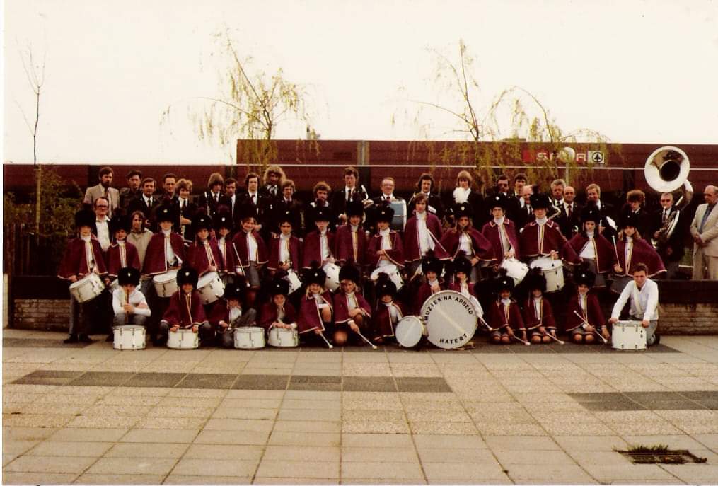 Harmonie + drumband en marjorette 1978 Malden